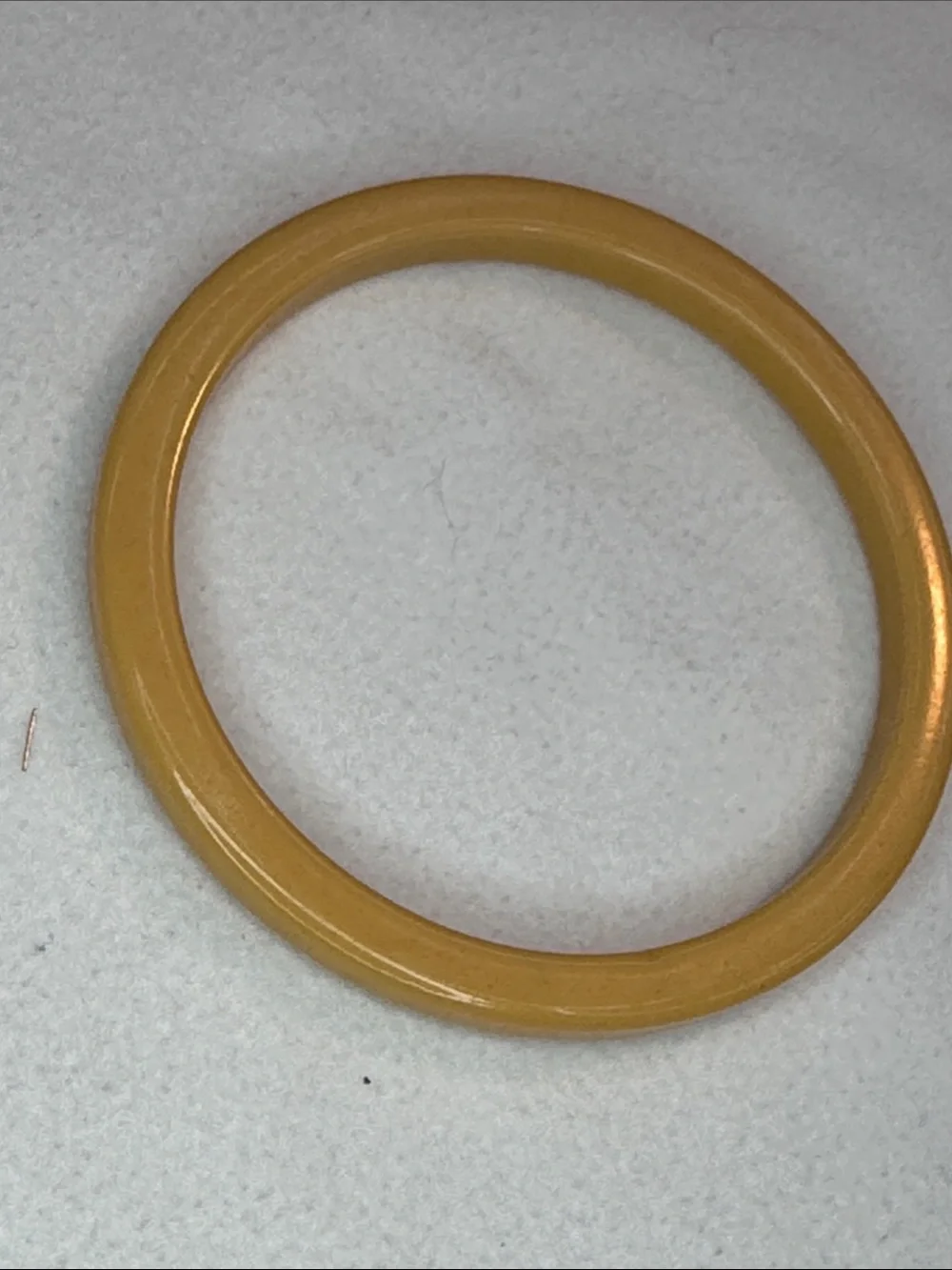 Sunset Amber Bakelite Bangle Bracelet